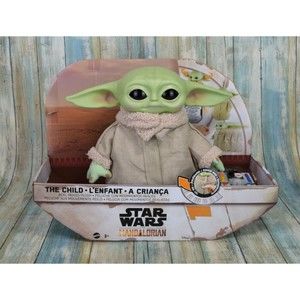 The Child Remote Control Real Moves Plush Baby Yoda RC Mandalorian Disney NEW
